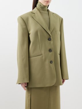 Róhe Oversized wool suit jacket