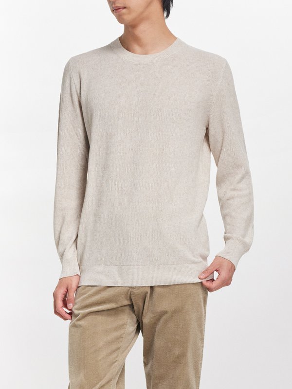 A.P.C. Christian knitted-cotton sweater