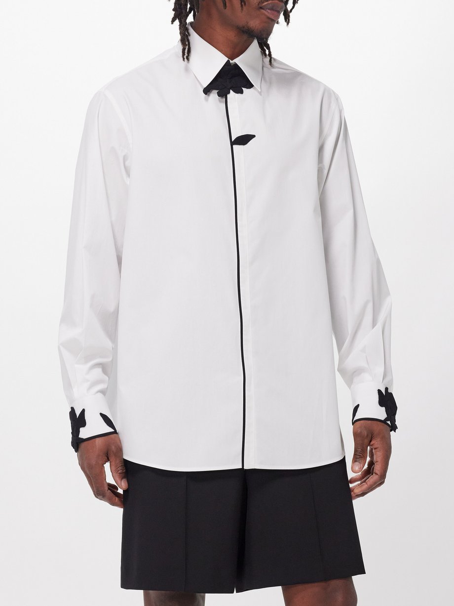 Valentino Garavani cotton poplin shirt - White