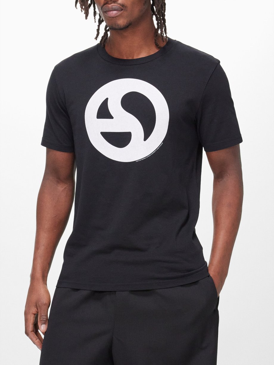 Acne Studios Everest logogram-print cotton-blend T-shirt