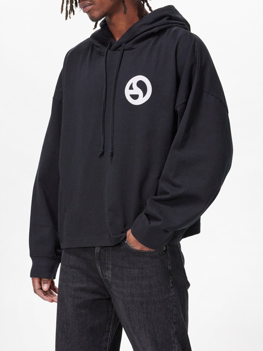 Acne Studios Fester cotton-jersey hoodie