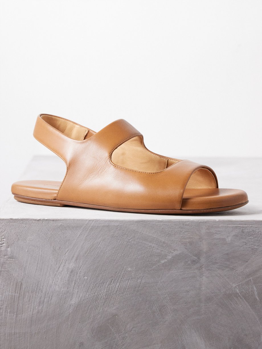 Marsèll Spanciata leather slingback sandals