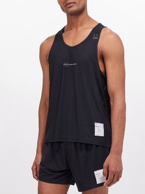 Satisfy Space-O perforated-jersey tank top