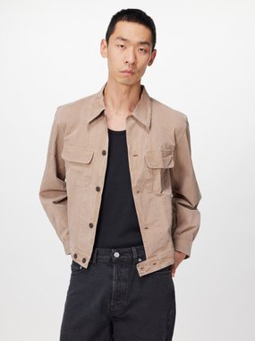OUR LEGACY Our Legacy Coach cotton-poplin jacket