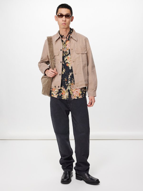 OUR LEGACY (Our Legacy) Coach cotton-poplin jacket