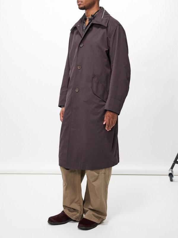 OUR LEGACY (Our Legacy) Emerge water-repellent canvas overcoat