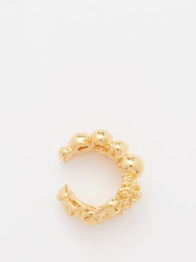 Paola Sighinolfi Plaka 18kt gold-plated ear cuff
