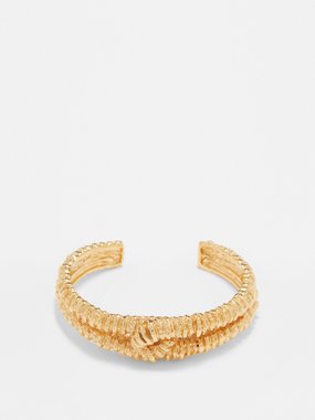 Paola Sighinolfi Ocaso 18kt gold-plated bracelet