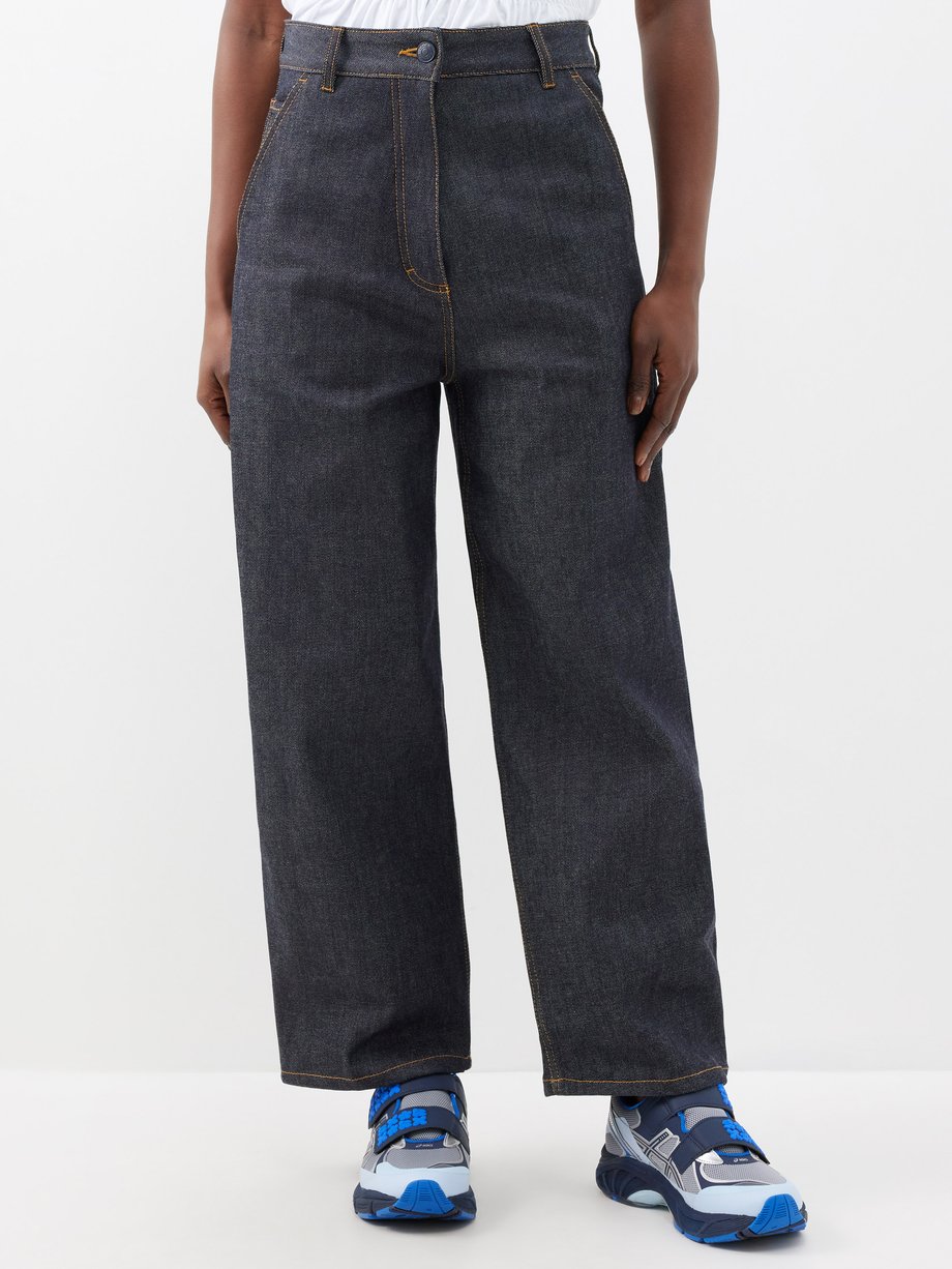 Blue Viola wide-leg jeans | Cecilie Bahnsen | MATCHES UK