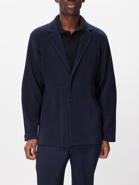 Homme Plissé Issey Miyake Technical-pleated jacket