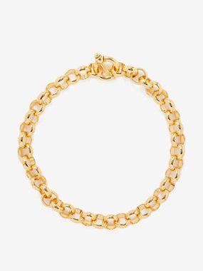 Timeless Pearly 24kt gold-plated necklace