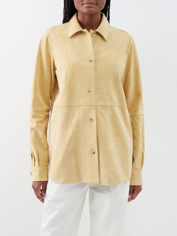Toteme Suede overshirt