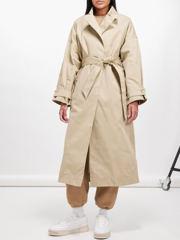 Kassl Editions (KASSL Editions) Belted cotton-gabardine trench coat
