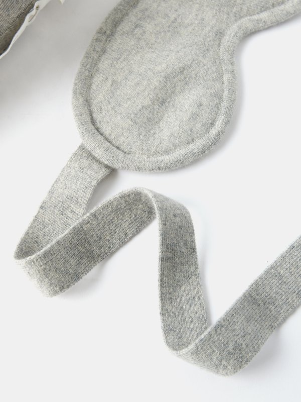 Extreme Cashmere Stretch-cashmere pillow and eye mask set