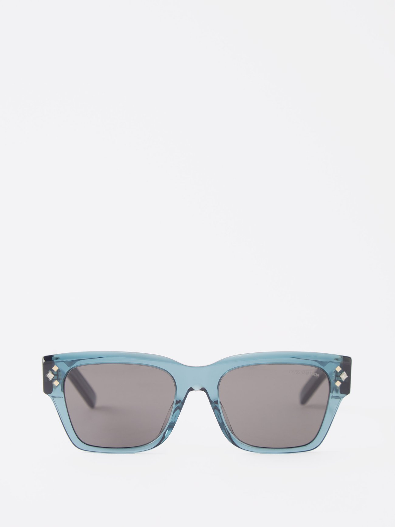 Blue CD Diamond S2I D-frame acetate sunglasses, DIOR