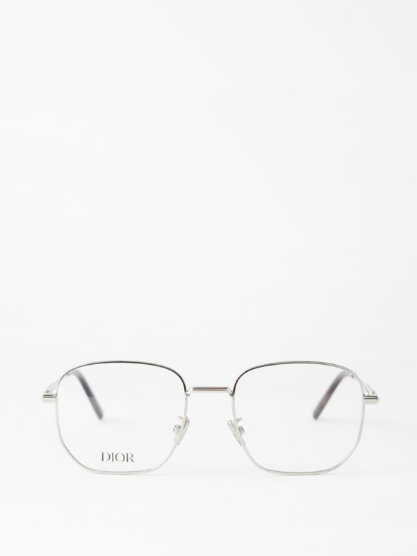 DIOR DiorBlackSuitO S19U square metal glasses