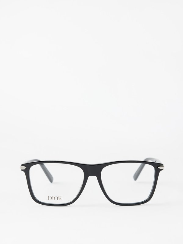 DIOR DiorBlackSuitO S18I D-frame acetate glasses