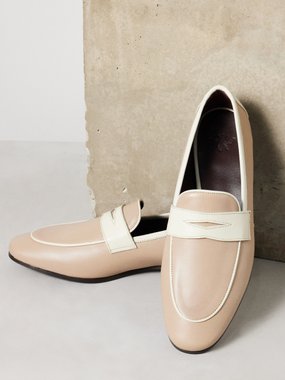 Bougeotte Flâneur leather loafers