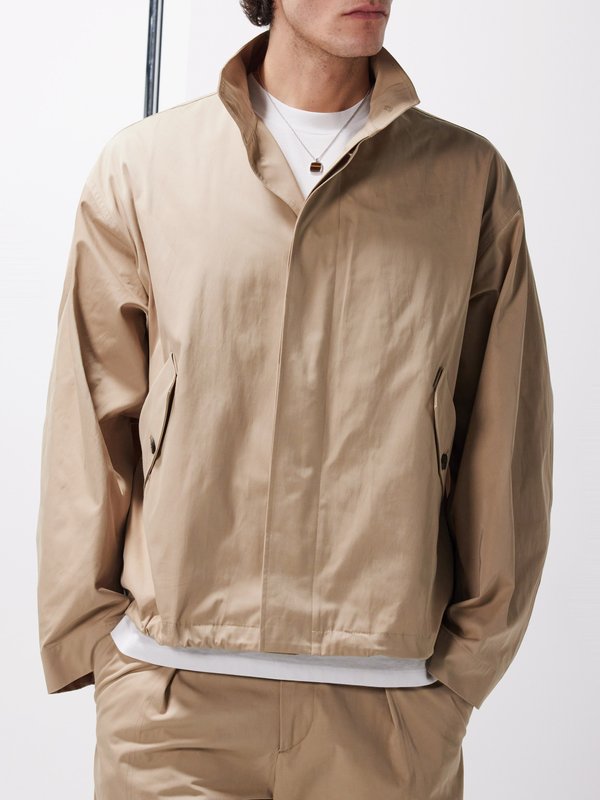 Le17septembre Homme (Le17Septembre Homme) High-neck twill jacket