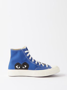 COMME DES GARÇONS PLAY Comme des Garçons Play Chuck Taylor canvas high-top trainers