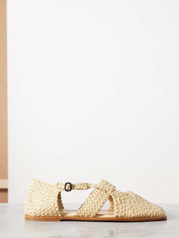 HEREU (Hereu) Serra woven-leather sandals