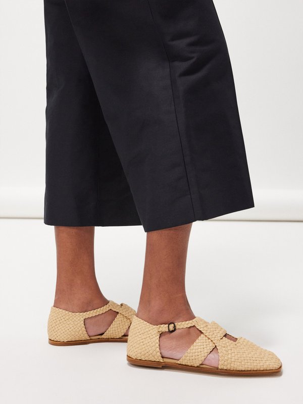 HEREU Serra woven-leather sandals