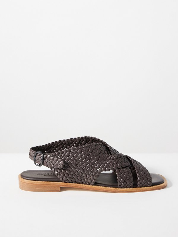 HEREU Penyo braided-leather sandals