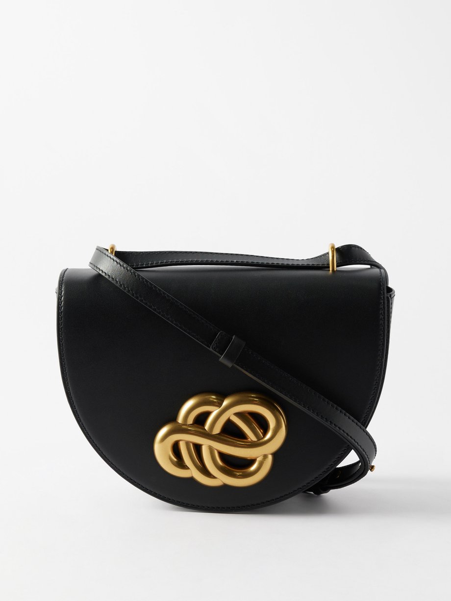 Black Cebella leather cross-body bag | By Malene Birger | MATCHESFASHION UK