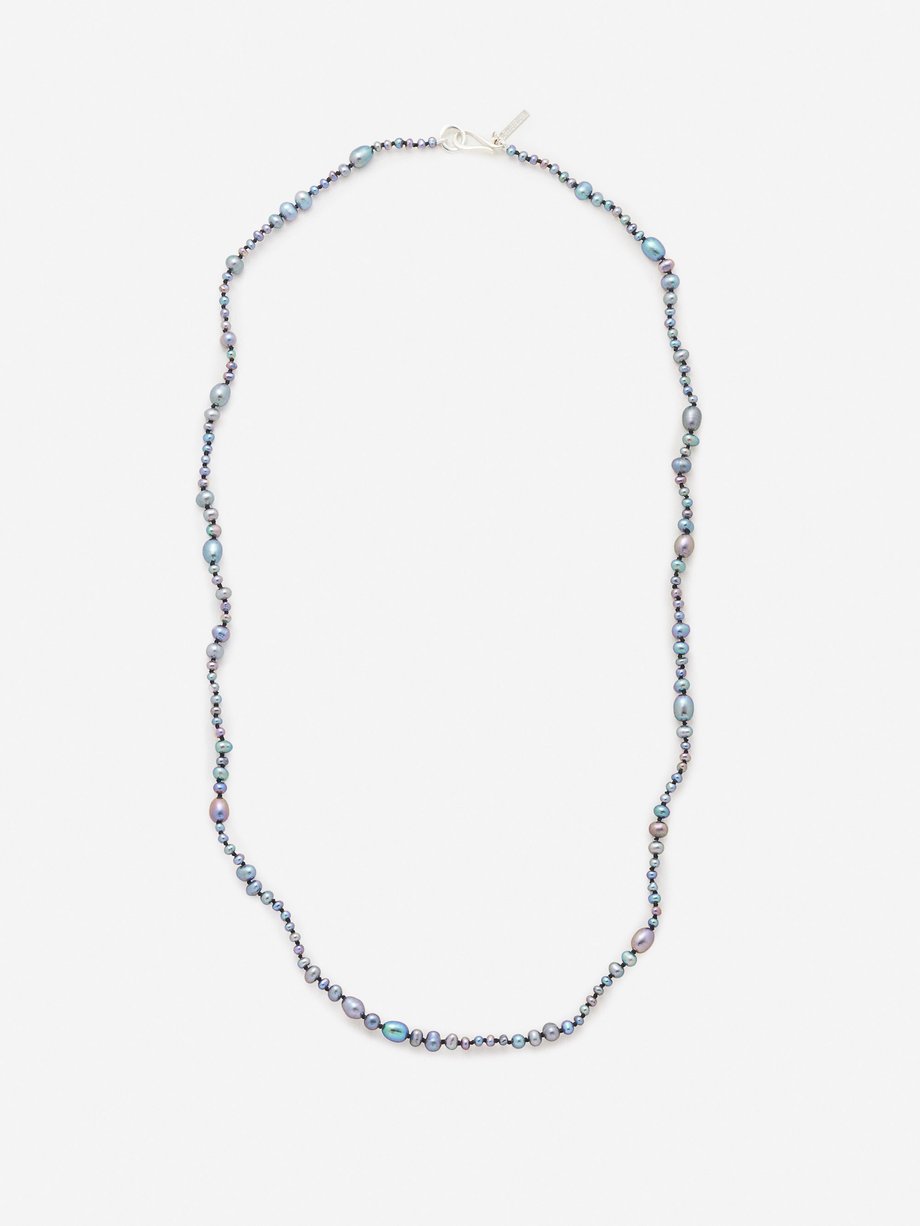 Sophie Buhai Peacock pearl & sterling-silver necklace