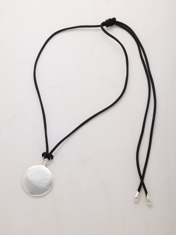 Sophie Buhai Sterling-silver and satin cord necklace
