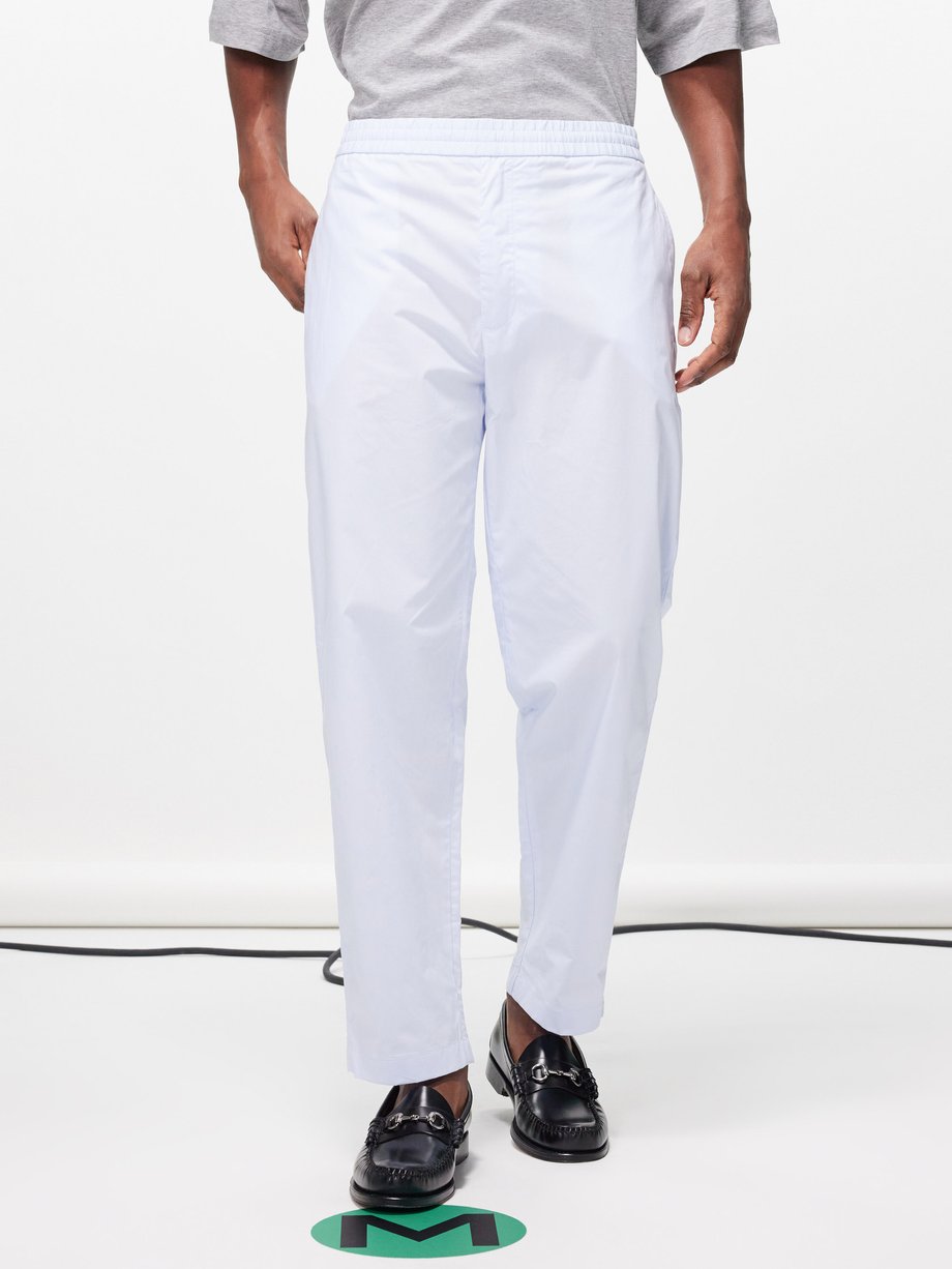 Officine Générale Walter organic-cotton poplin trousers