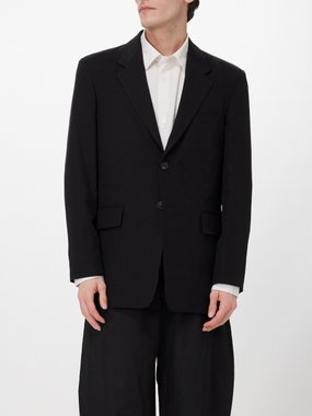 OUR LEGACY Our Legacy Vienna single-breasted twill suit jacket