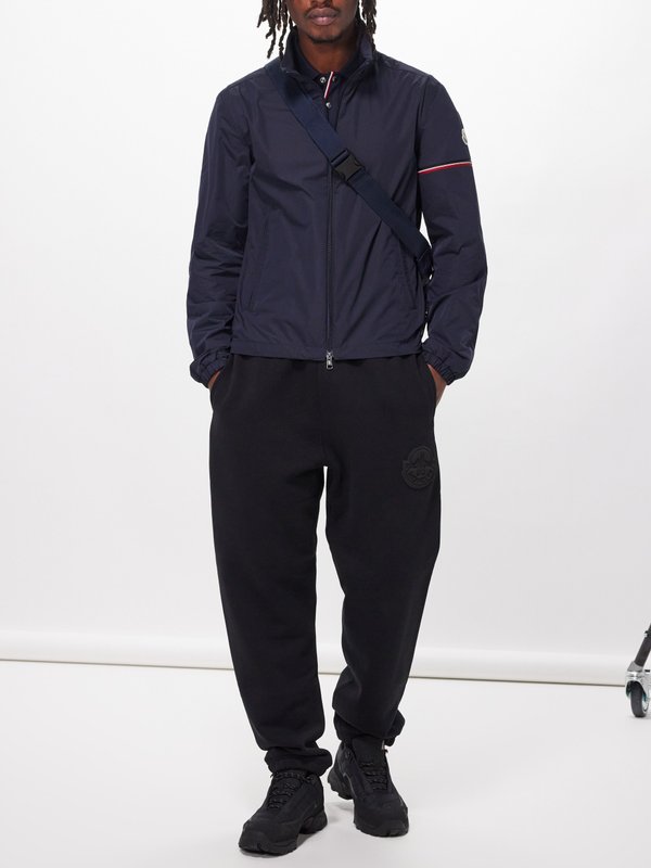 Moncler Ruinette stand-collar logo-sleeve technical jacket
