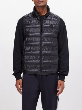Moncler Lautaret quilted down ripstop gilet