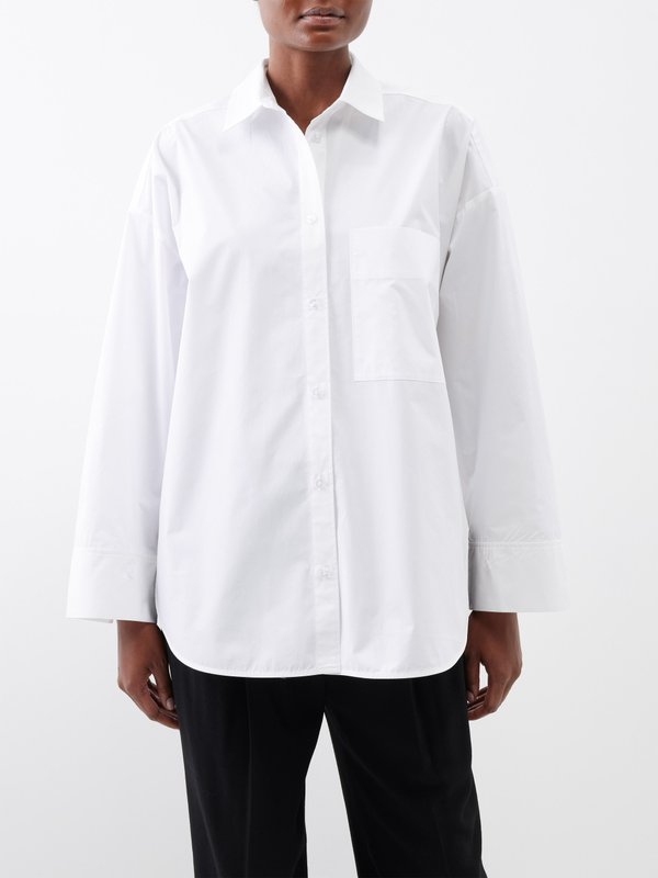 Derris organic cotton poplin shirt video