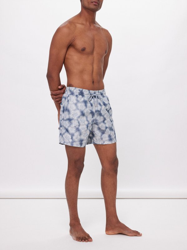 Vilebrequin Moopea marine-print swim shorts
