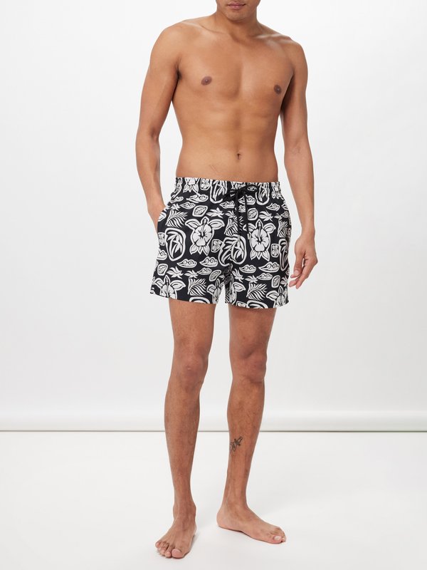 Vilebrequin Moorise turtle-print recycled-blend swim shorts