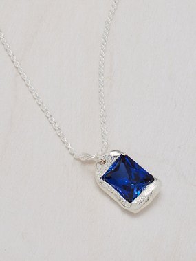 Bleue Burnham Rose sapphire & sterling-silver necklace