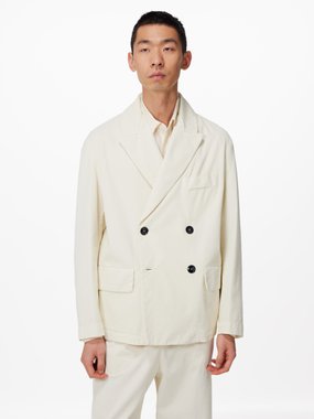Barena Venezia Rissante Liga cotton blend-drill suit jacket