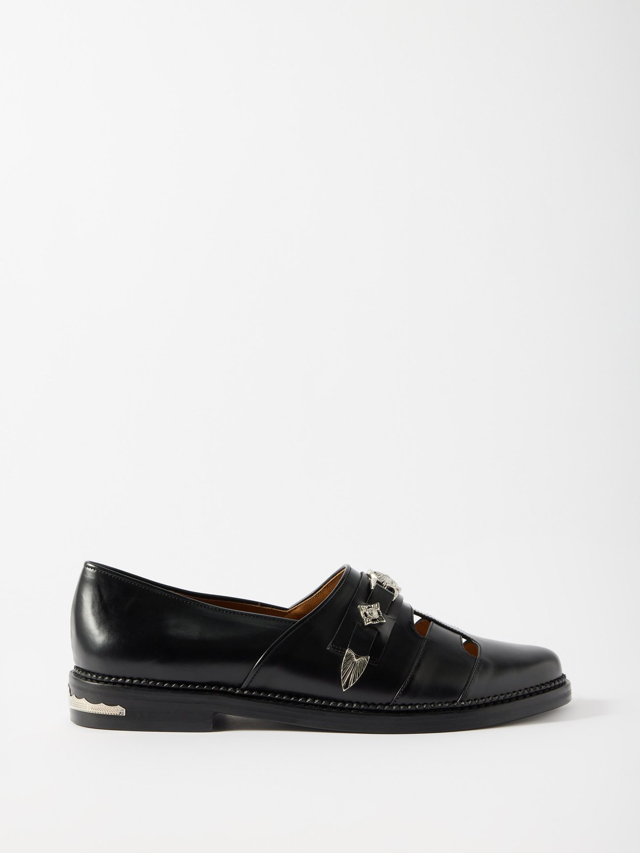 発売 新品 TOGA VIRILIS Leather cutwork shoes 41 | www.artfive.co.jp