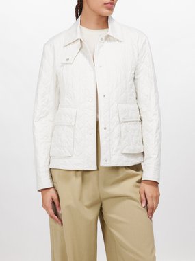 Moncler Galene high-neck quilted jacket