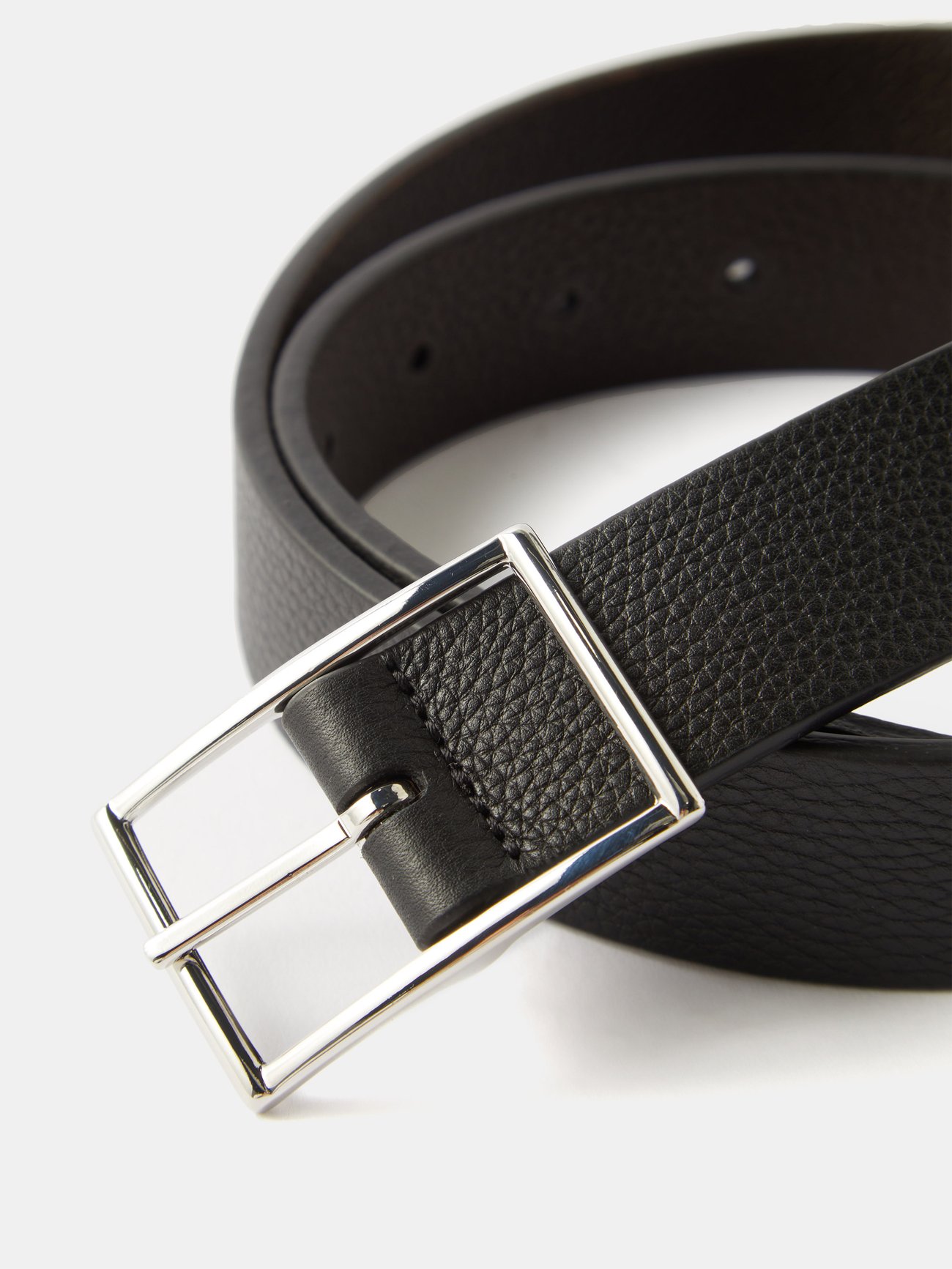 ANDERSON'S 3cm Reversible Full-Grain Leather Belt for Men