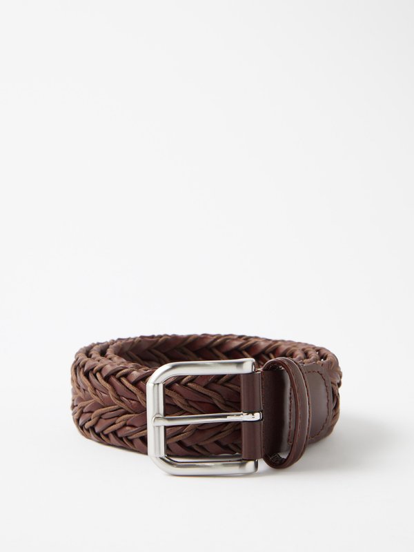 Anderson's Woven leather belt