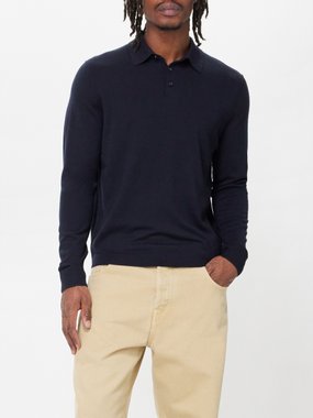 Allude Wool polo sweater