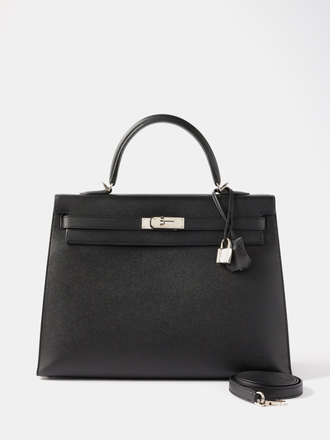 HERMES BIRKIN 25 SELLIER Black 