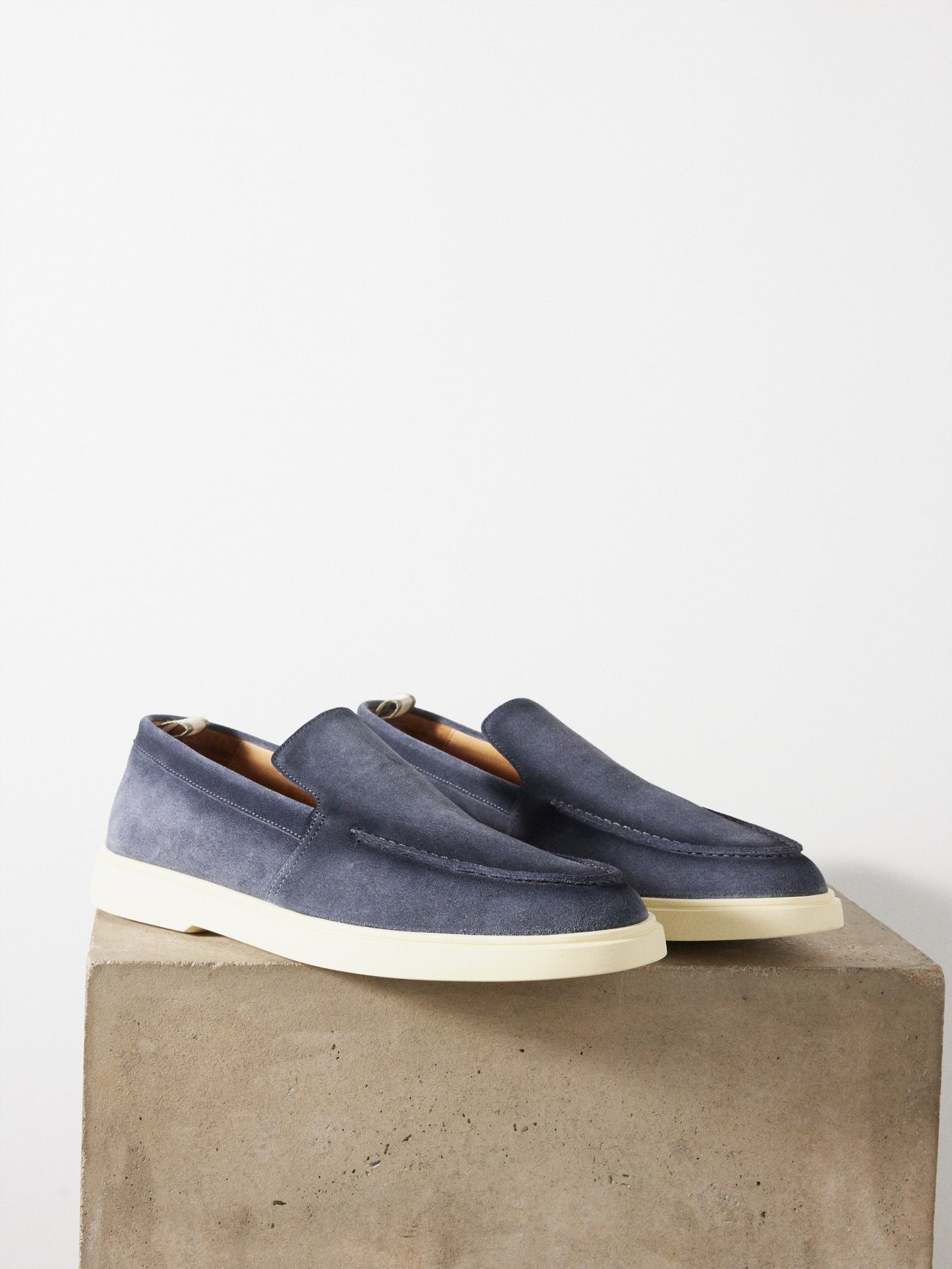 Officine Creative C-SIDE 001 suede loafers - Blue