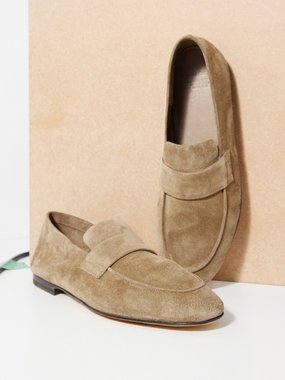 Officine Creative Airto 001 suede loafers