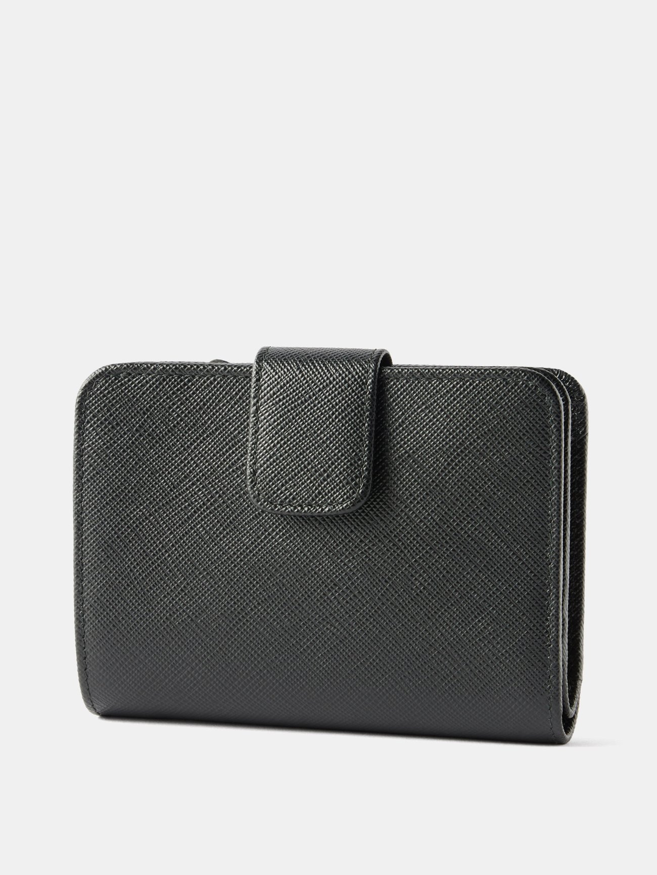 Black Saffiano Leather Wallet