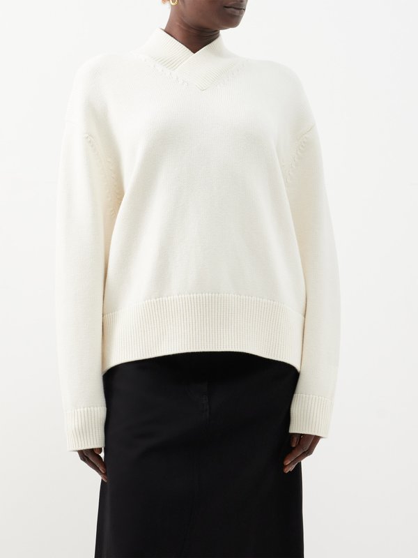 Studio Nicholson Nohwe wool-cotton blend sweater