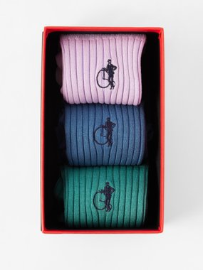 London Sock Company Pack of three Brave New World socks